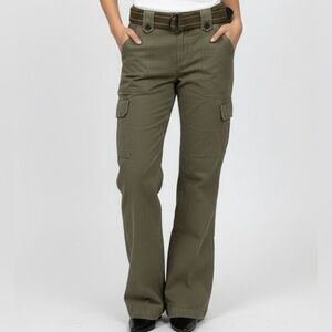 Vintage Abercrombie & Fitch Khaki Cargo Trousers